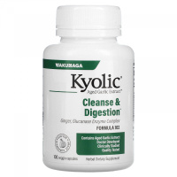 Очищение и пищеварение Формула (Cleanse & Digestion Formula 102), Kyolic, 100 вегетарианских капсул