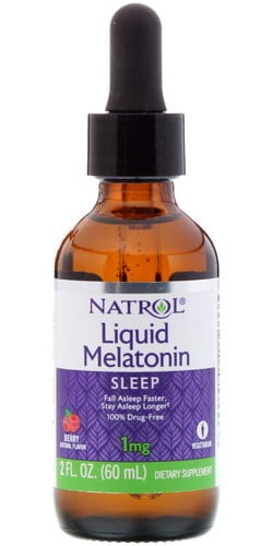 Melatonin Liquid Natrol (Натрол), 60 мл