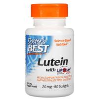 Лютеин с Lutemax 2020 Доктор’с Бест(Doctor’s Best) 20 мг, 60 мягких таблеток