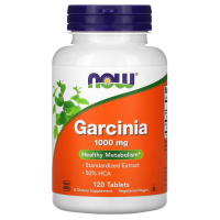 Гарциния Камбоджийская Экстракт (Garcinia) 1000 мг, Now Foods, 120 таблеток