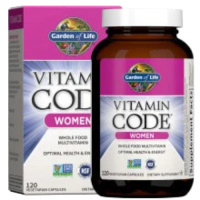 Мультивитамины для женщин (Vitamin Code Women), Garden of Life, 120 вегетарианских капсул