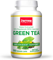 Экстракт зелёного чая (Green Tea), Jarrow Formulas, 100 вегетарианских капсул