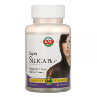 Диоксид Кремния Плюс (Super Silica Plus), KAL, 60 таблеток