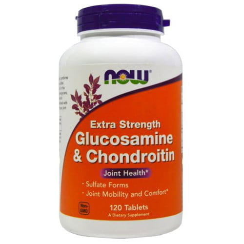 Глюкозамин и хондроитин Extra Strength 120 таблеток