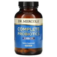 Комплексные пробиотики (Complete Probiotics 70 Billion CFU), Dr. Mercola, 90 капсул