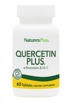 Кверцетин Плюс (Quercetin Plus), Natures Plus, 60 таблеток