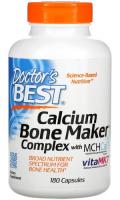 Комплекс Кальция для костей Доктор’с Бест (Calcium Bone Maker Complex Doctor’s Best), 180 капсул