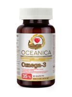 Океаника Омега-3 35% капсулы массой 1400 мг, 60 шт