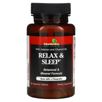 Расслабление и сон (Relax & Sleep), FutureBiotics, 60 вегетарианских таблеток