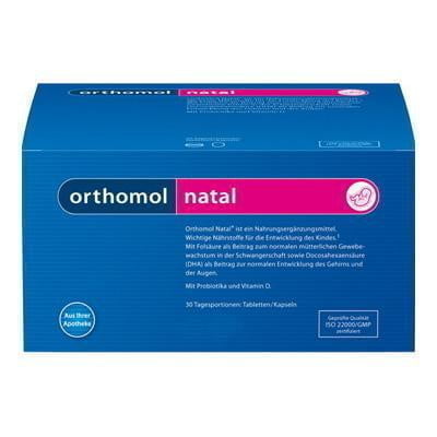 Orthomol Natal Все необходимое для беременной и кормящей женщины ★ Ортомол Натал, порошок/капсулы 270 дней