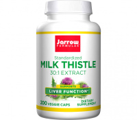 Расторопша пятнистая (Milk Thistle), Jarrow Formulas, 200 вегетарианских капсул