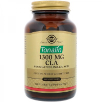 Тоналин КЛК Солгар 1300 мг (Tonalin CLA Solgar 1300 mg) - 60 капсул