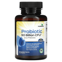 Пробиотик плюс Пребиотик (Probiotic plus Prebiotic) 25 млрд КОЕ, FutureBiotics, 60 вегетарианских капсул