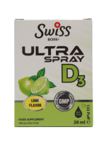 Ультра спрей Витамин Д3 (Ultra Spray D3) вкус лайма, Swiss BORK, 20 мл