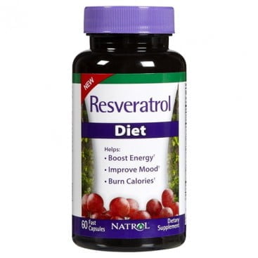 Resveratrol diet, 60 капсул