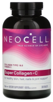 Супер Коллаген + Витамин С (Super Collagen+C) 6000 мг, Neocell, 360 таблеток