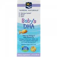 ДГК Бэби (Baby's DHA), 1050 мг, Nordic Naturals, 60 мл