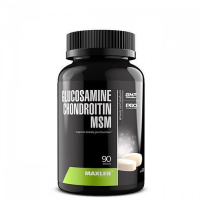Глюкозамин, хондроитин и МСМ (Glucosamine Chondroitin MSM), Maxler, 90 таблеток