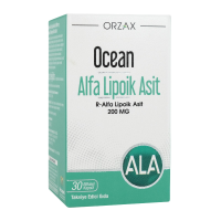 Капсулы для похудения альфа-липоевая кислота (Ocean Alpha Lipoic Acid), 200 мг, ORZAX,  30 таблеток