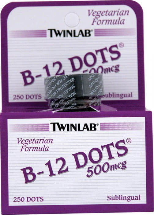 Twinlab B-12 dots 250 tabs