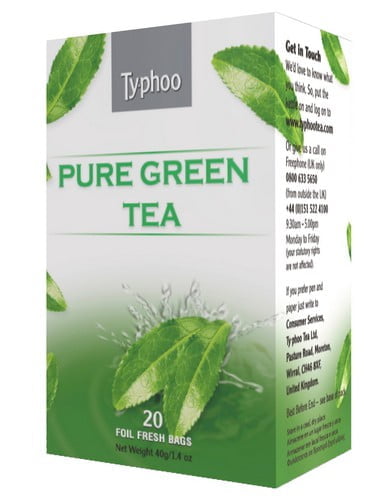 Чай Зеленый (20 пакетиков), 40 г