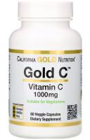 California Gold Nutrition Gold C Vitamin C 1000 mg (Калифорния Голд Нутришн Голд С Витамин С 1000 мг) - 60 капсул