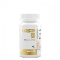 Магний и витамин В6 (Magnesium B6), Maxler, 60 таблеток