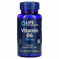 Витамин В6 (Vitamin B6) 250 mcg Life Extension, 100 капсул