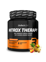 Предтренировочный комплекс Нитрокс Терапи (Nitrox Therapy) со вкусом тропик, BioTech USA, 340 грамм
