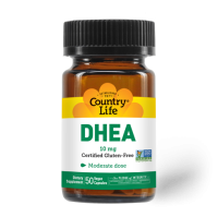 Дегидроэпиандростерон (DHEA), 10 мг, Country Life, 50 вегетарианских капсул