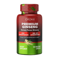 Гинзенозид (Ginseng), ORZAX, 120 капсул