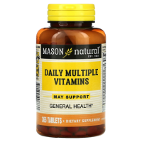 Ежедневные Мультивитамины (Daily Multiple Vitamins), Mason Natural, 365 таблеток