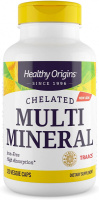 Хелат Мульти Минералы (Chelated Multi Mineral), Healthy Origins, 120 вегетарианских капсул
