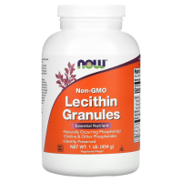 Соевый лецитин Now Foods (Lecithin Granules Нау Фудс), 454 г