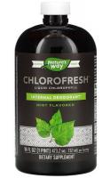Chlorofresh (жидкий хлорофилл с ароматом мяты) Nature's Way, 473,2 мл