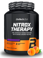 Предтренировочный комплекс Нитрокс Терапи (Nitrox Therapy) со вкусом персик, BioTech USA, 680 грамм