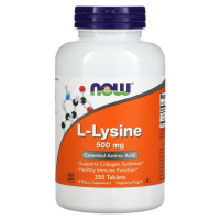 L-Лизин (L-Lysine), 500 мг, 250 таблеток