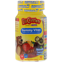 Полноценный комплекс мультивитаминов (Gummy Vites Complete Multivitamin) L'il Critters, 70 жевательных мармеладок