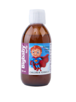 Детский мультивитаминный сироп Бигбейби (Syrup Bigbaby Children formula) со вкусом апельсина, Uretici firma, 240 мл 