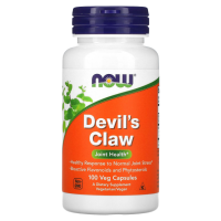 Дьявольский Коготь, Гарпагофитум Экстракт (Devil's Claw), NOW Foods, 100 вегетарианских капсул