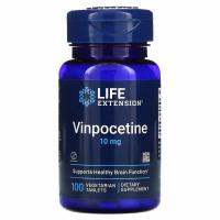 Винпоцетин Life Extension, 100 вегетарианских таблеток