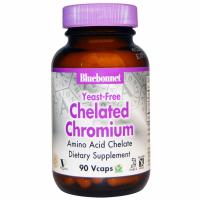 Bluebonnet Nutrition Chelated Chromium 90 вегетарианских капсул