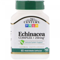 Эхинацея Комплекс (Echinacea Complex), 21st Century, 60 вегетарианских капсул