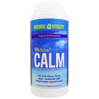 Натурал Калм Естественное спокойствие (Natural Calm) без вкуса, Natural Vitality, 453 грамма