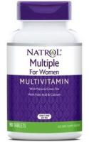 Natrol Multiple For Women Multivitamin 90 таблеток (Натрол Мультивитамины для женщин), 90 таблеток