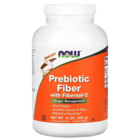 Пребиотическая клетчатка с Фиберсол-2 (Prebiotic Fiber with Fibersol-2), NOW Foods, 340 грамм