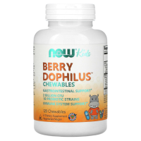 Berry Dophilus Now Foods (Берри Дофилус Нау Фудс), для детей, 120 жевательных таблеток