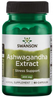 Ashwagandha 450 mg Свенсон, 60 капсул