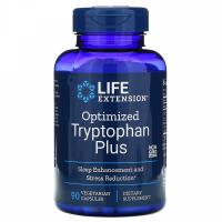 Оптимизированный триптофан плюс (Optimized Tryptophan Plus) Life Extension, 90 вегетарианск