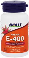 Витамин E-400, 100 вегетарианских капсул